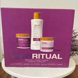 Raw Ritual Sugar Body Care Set - Limited Edition